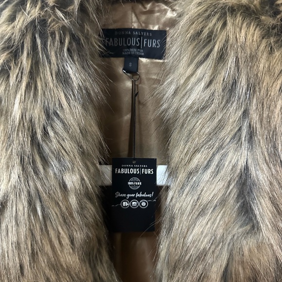 Tan Faux Fur Collar Coat - Picture 2 of 6